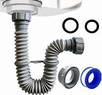 Flexible sink drain assembly